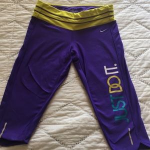 Nike dri-fit capris